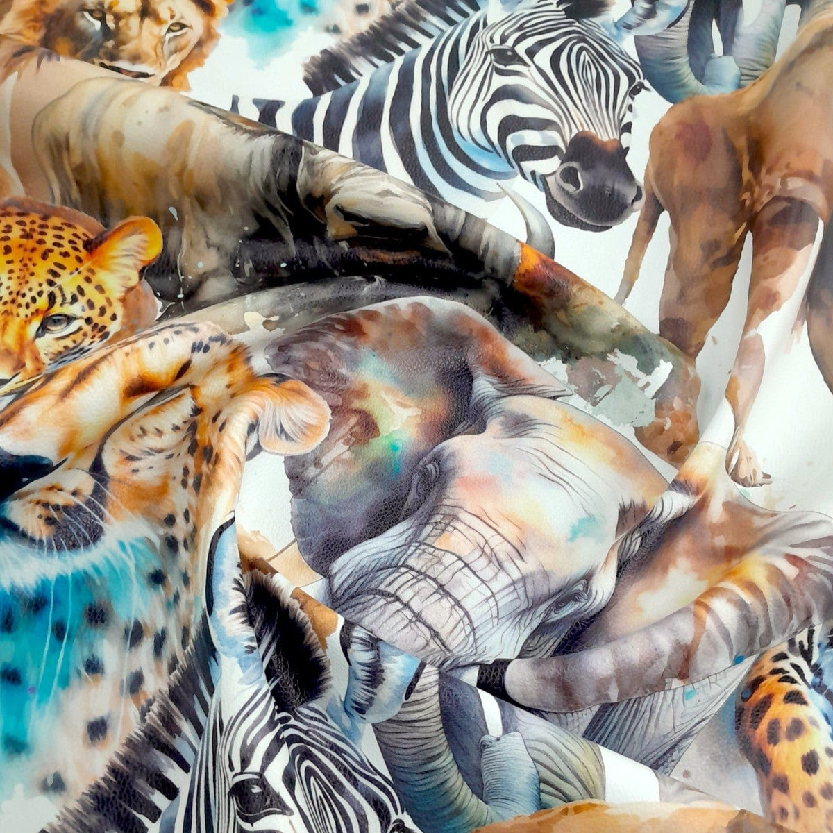 Loomcraft Fabrics Upholstery Fabric Upholstery Printed Vinyl Wild Passion 145 cm