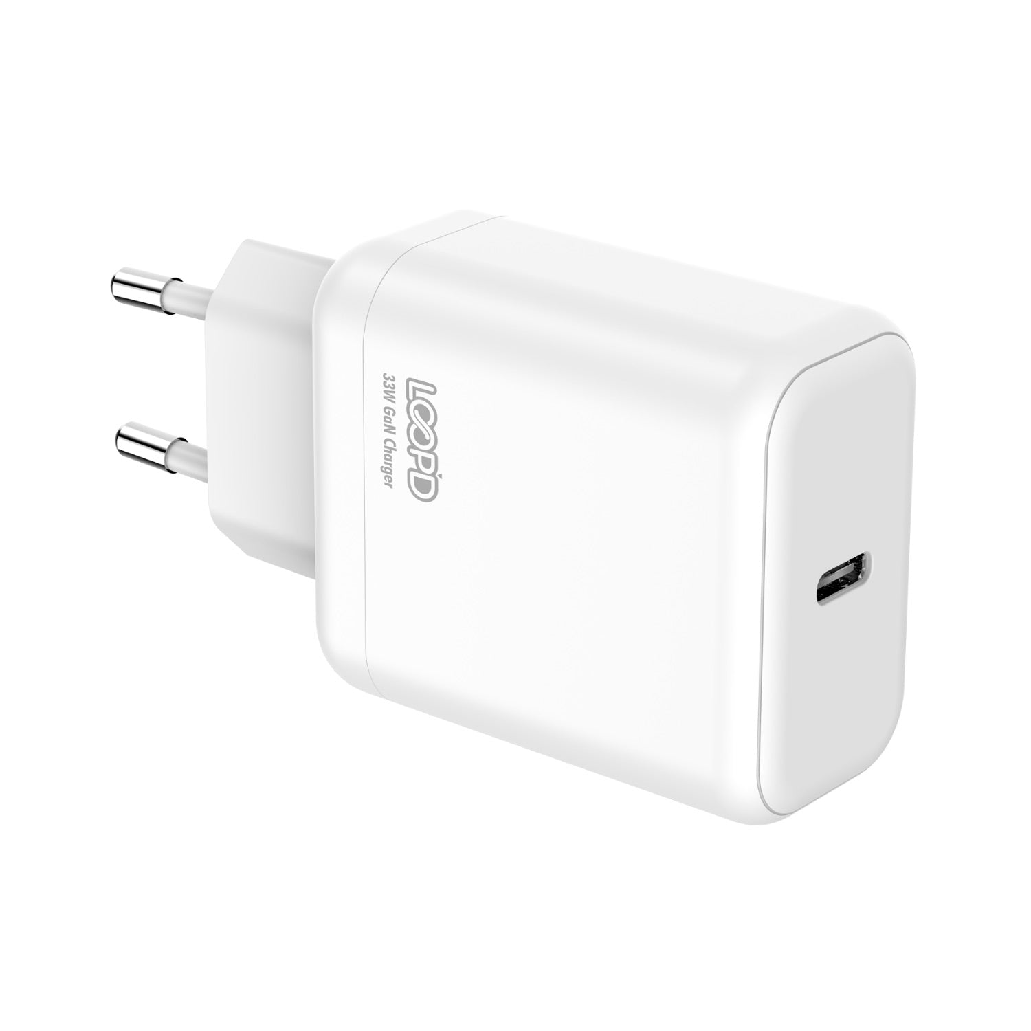 Loopd Power Adapters & Chargers Loopd 1 Port PD Wall Charger 30W – White (7772888989785)