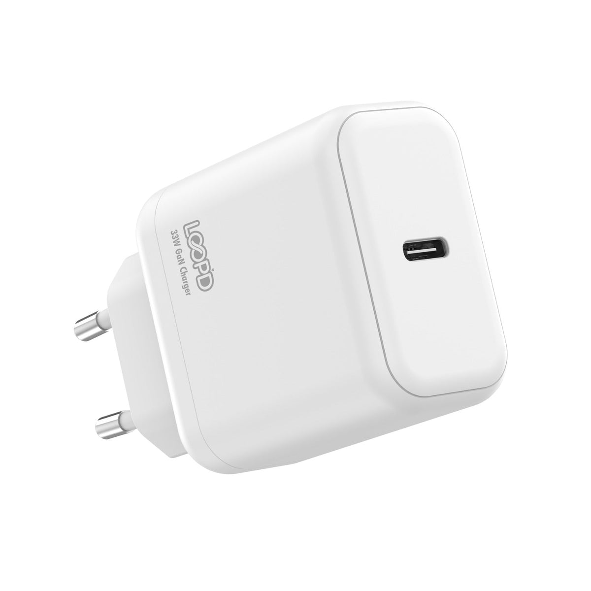 Loopd Power Adapters & Chargers Loopd 1 Port PD Wall Charger 30W – White (7772888989785)
