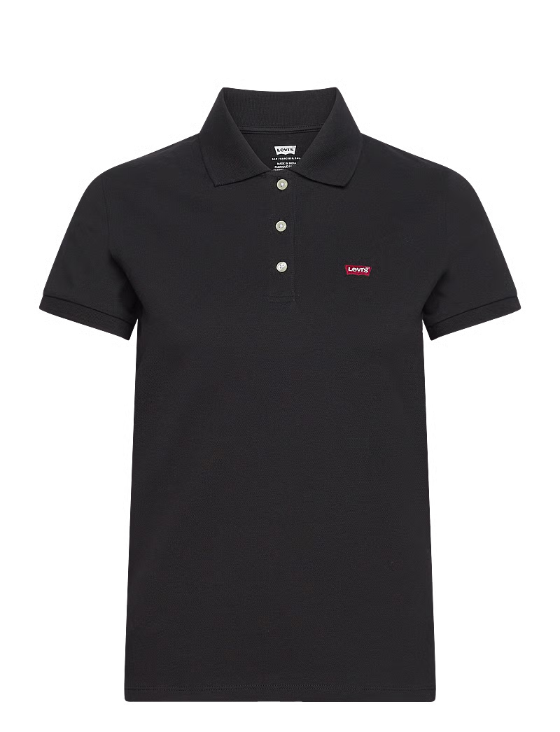 Levi's Mens Ama Hm Polo Tee Jet Black.