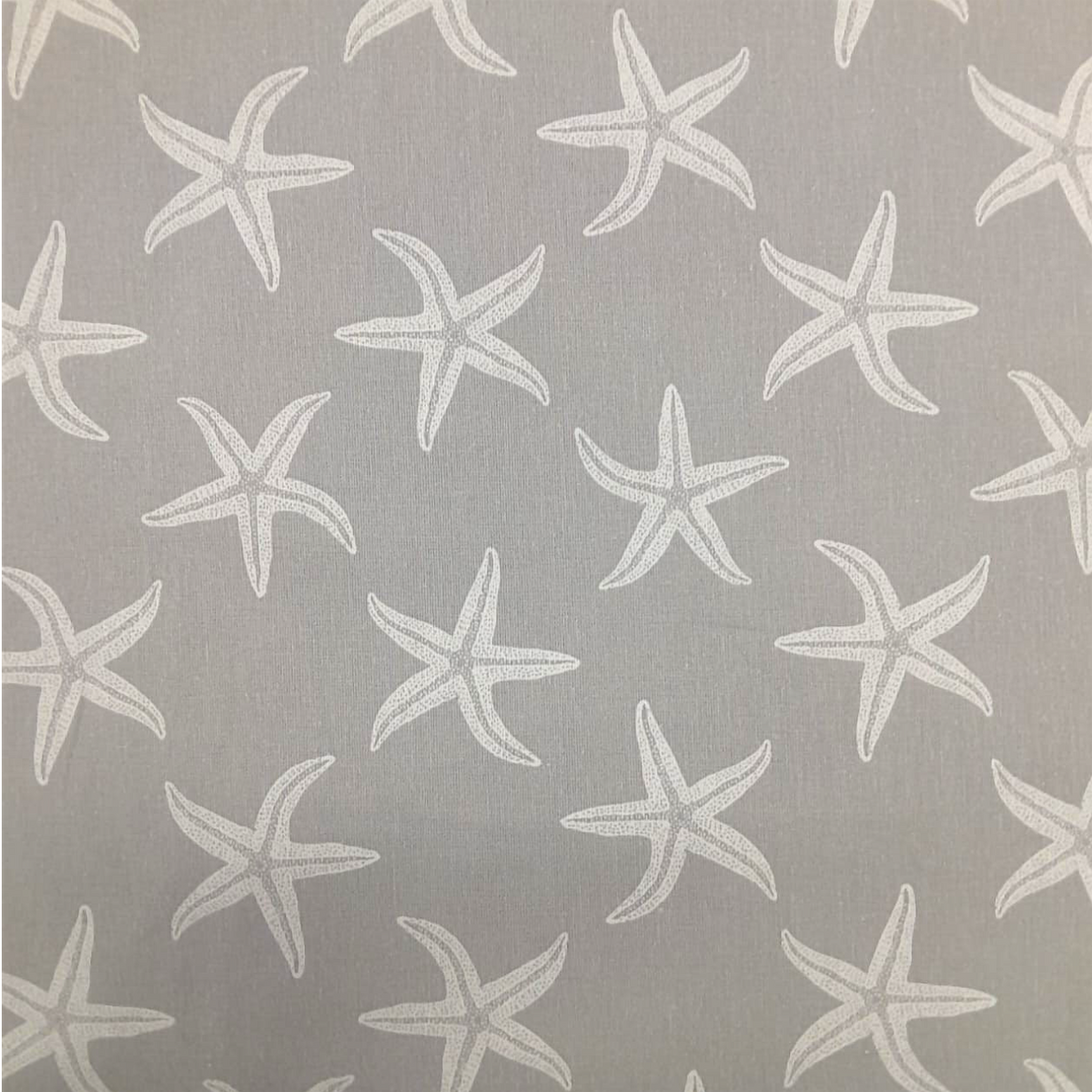 Fabric 100% Printed Poly Cotton StarFish 137 cm.