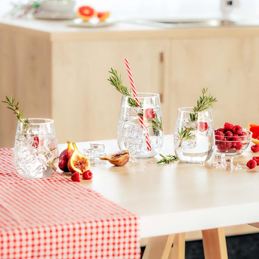 Luigi Ferrero GLASS Luigi Ferrero 360ml Stemless Glass Tumbler Set of 6 (7646114545753)