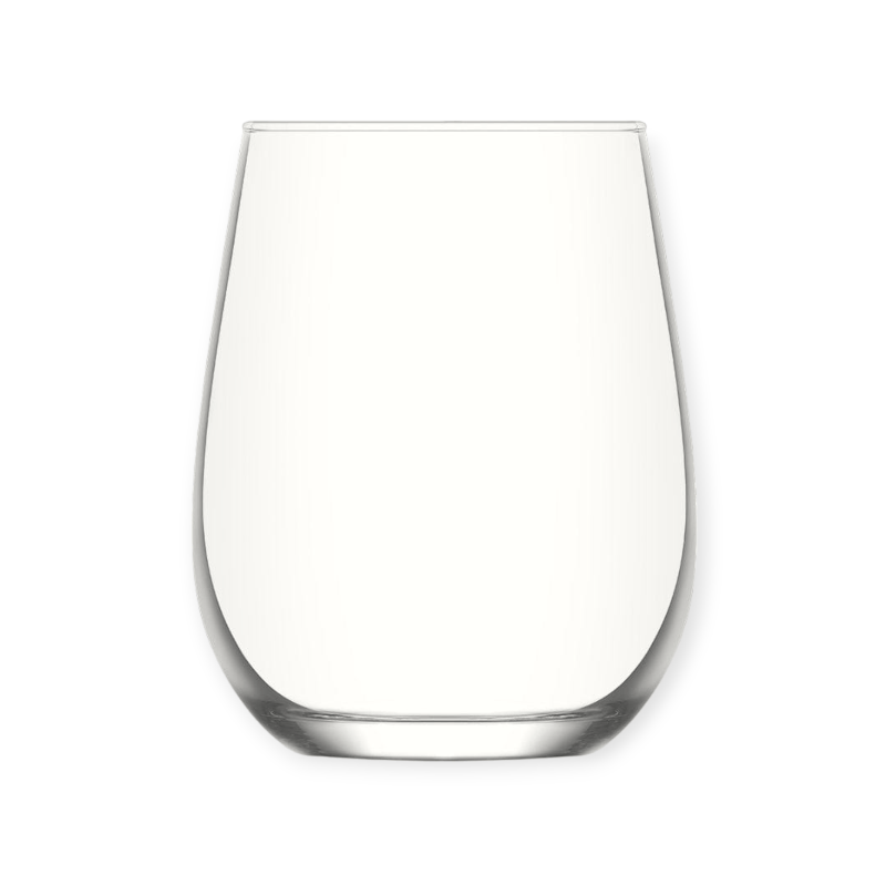 Luigi Ferrero GLASS Luigi Ferrero 360ml Stemless Glass Tumbler Set of 6 (7646114545753)