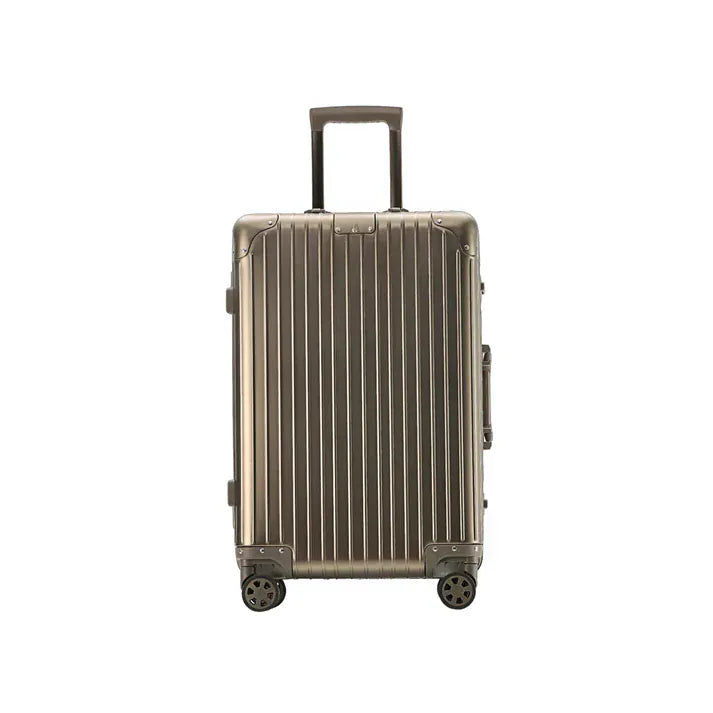 Lumin Suitcase Lumin 55Cm Suitcase Titanium Gold