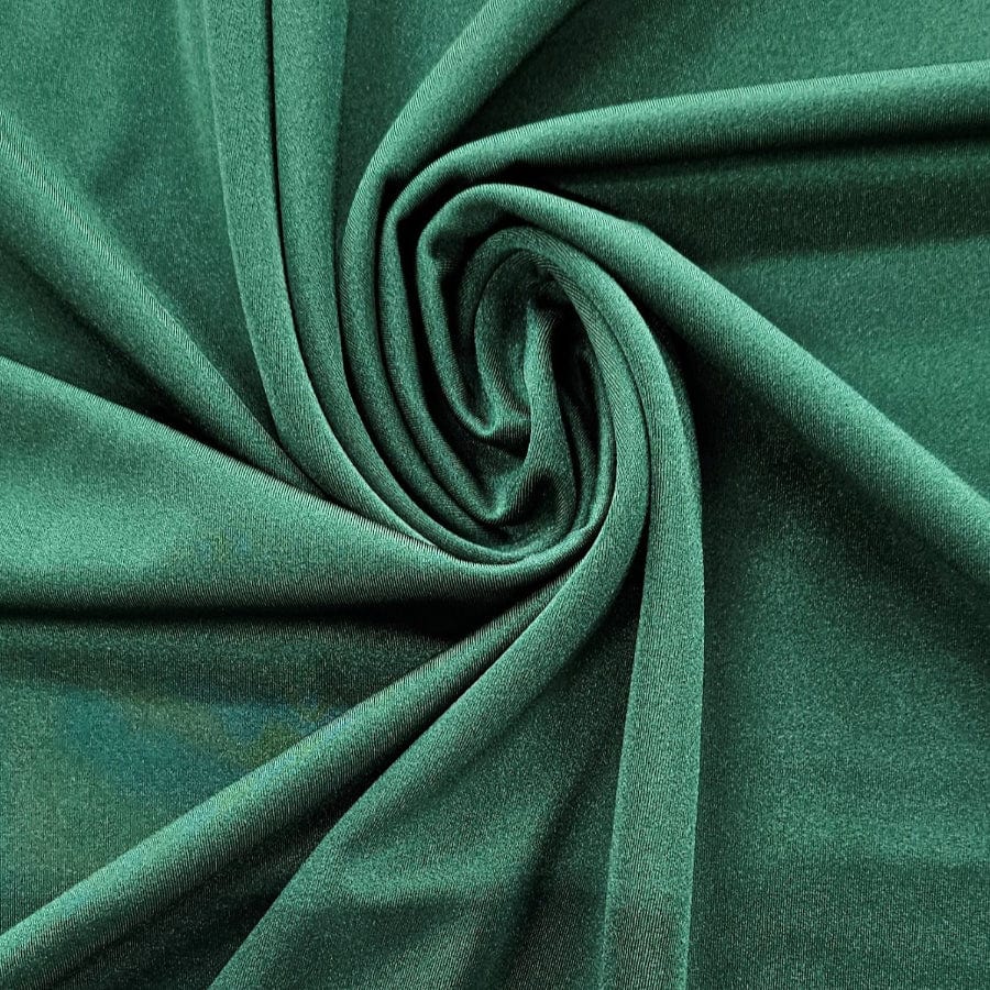 LYCRA Dress Fabrics Bottle Green Nylon Lycra Fabric 150cm (7288130371673)