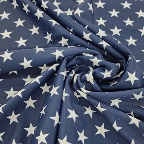 LYCRA Dress Fabrics Printed Nylon Lycra Stars Fabric 150cm (7483952726105)
