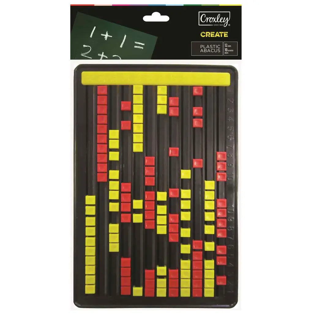 M&G Tech & Office Croxley Plastic Abacus 120 Beads ABA0029