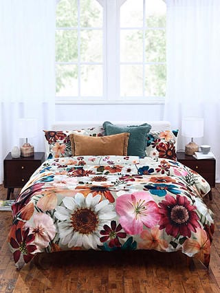 M.M Linen Duvet Cover M.M Linen Multi Flowerbed Duvet Cover Set (7162235158617)