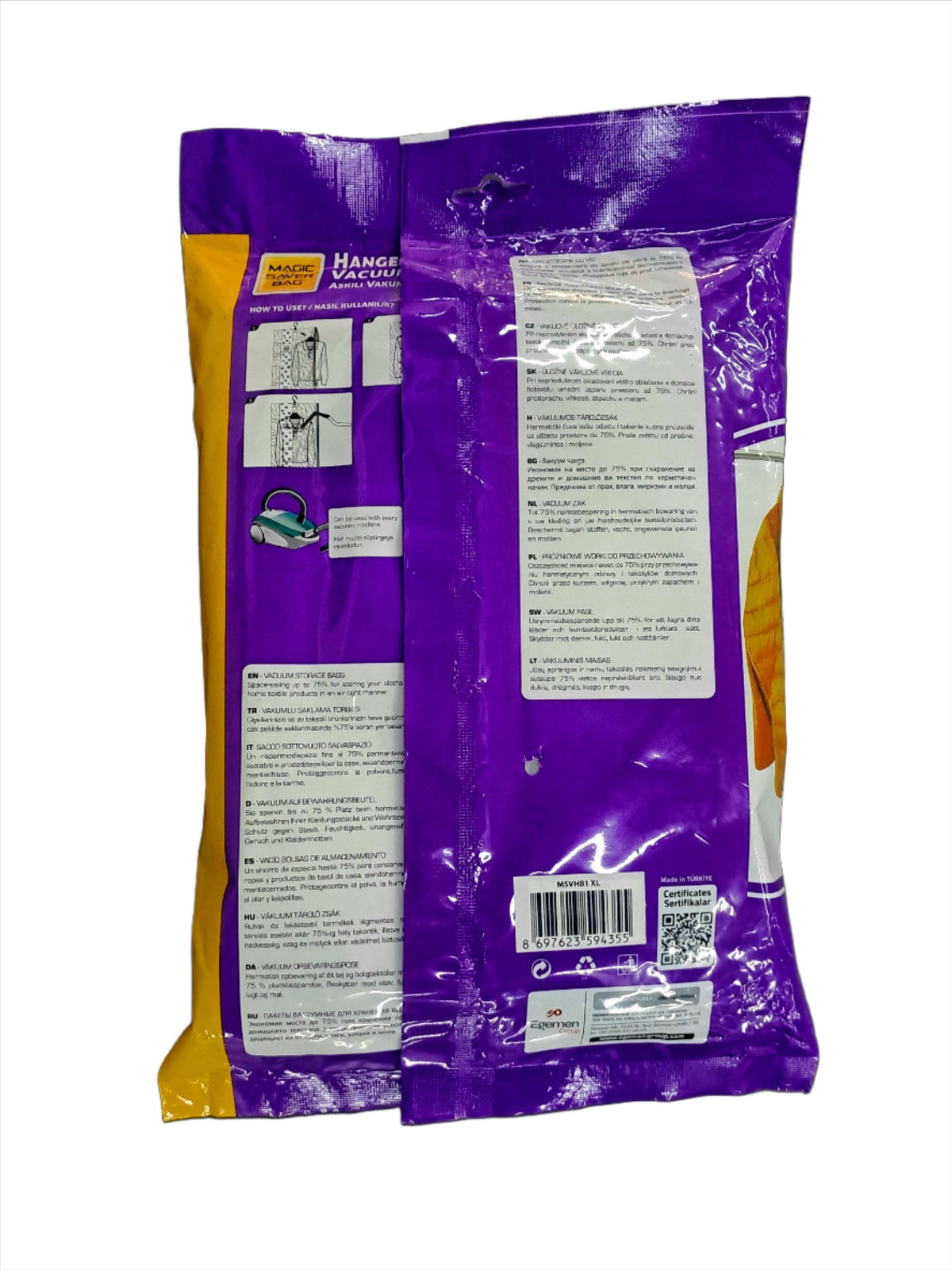 Magic Saver Bag Magic Saver Bag Magic Saver Bag Hanger Vacuum Bag 70x144cm (7698131157081)