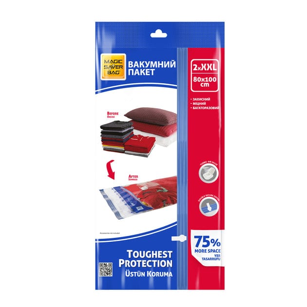 Magic Saver Bag Magic Saver Bag Magic Saver Bag Vacuum Bag For Clothes XXL 80x100cm MSVB2 XXL (7697908072537)