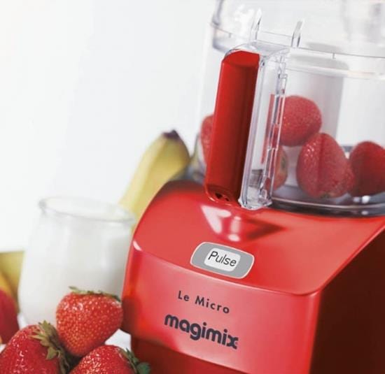 MAGIMIX blender Magimix Le Micro 800ml Compact Food Processor Red 18114F (7426915237977)