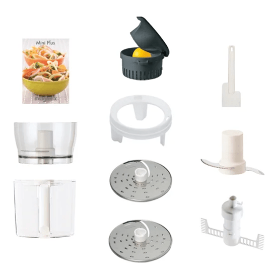 MAGIMIX blender Magimix Le Mini Plus 1.7L Food Processor White 18259F (7426915958873)