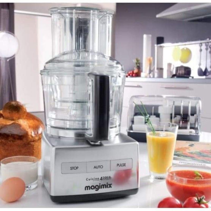 MAGIMIX Food Processor Magimix 950W Compact Food Processor Satin Steel 4200XL