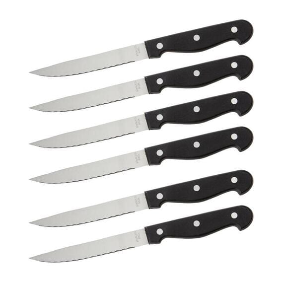 Mainstay Steak Knife Mainstay 6 Pce Steak Knife Set MAV4811 (7818759700569)