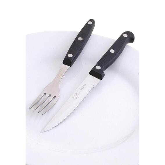 Mainstays Knife Mainstays 12 Piece Steak Knife & Fork Set  MAV7865 (7825779130457)