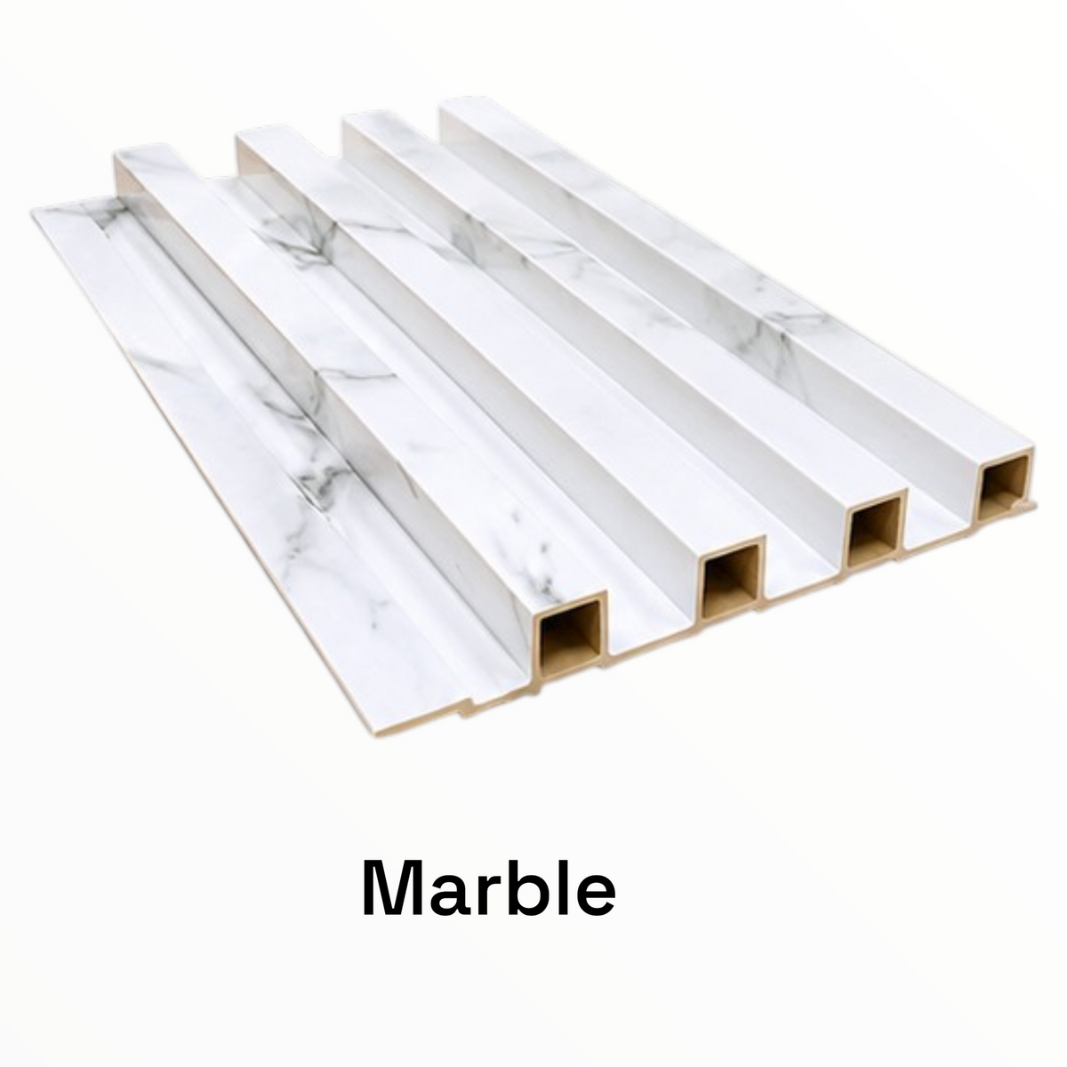Trio Wall Panel Marble White 2.4x114 mm