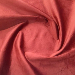 Velvet Upholstery NF030 Maroon 140 cm