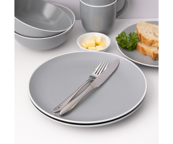 Mason Cash BOWL MIXER Mason Cash Classic Grey Dinner Set 12 Piece MC2001897 (7401134358617)
