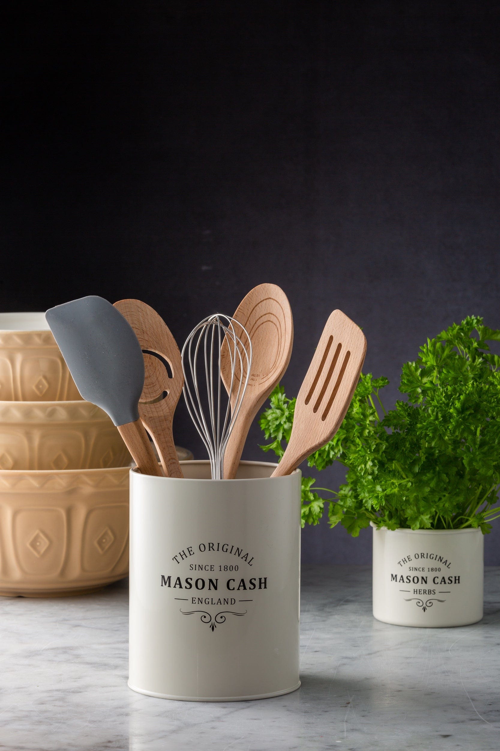 Mason Cash CANISTER Mason Cash Heritage Utensil Jar MC2002250 (7315354091609)