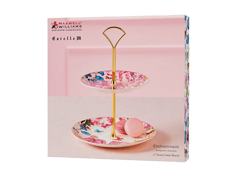 Maxwell & Williams BAKER Maxwell & Williams Enchantment 2 Tiered Cake Stand YD0092