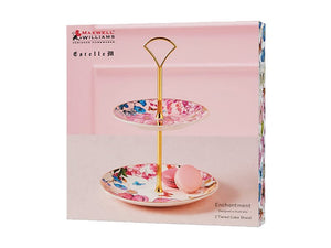 Maxwell & Williams BAKER Maxwell & Williams Enchantment 2 Tiered Cake Stand YD0092