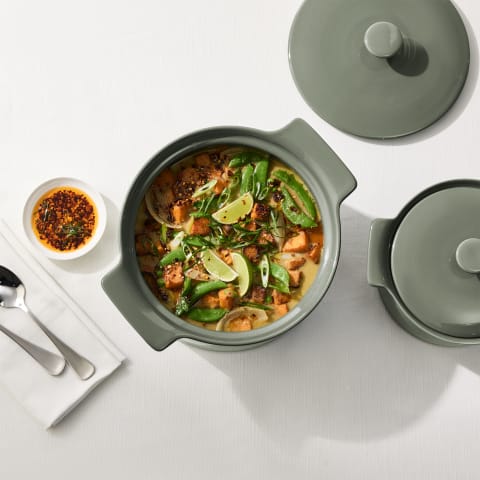 Maxwell & Williams BAKER Maxwell & Williams Indulgence Round Casserole 3L IA0385 Sage