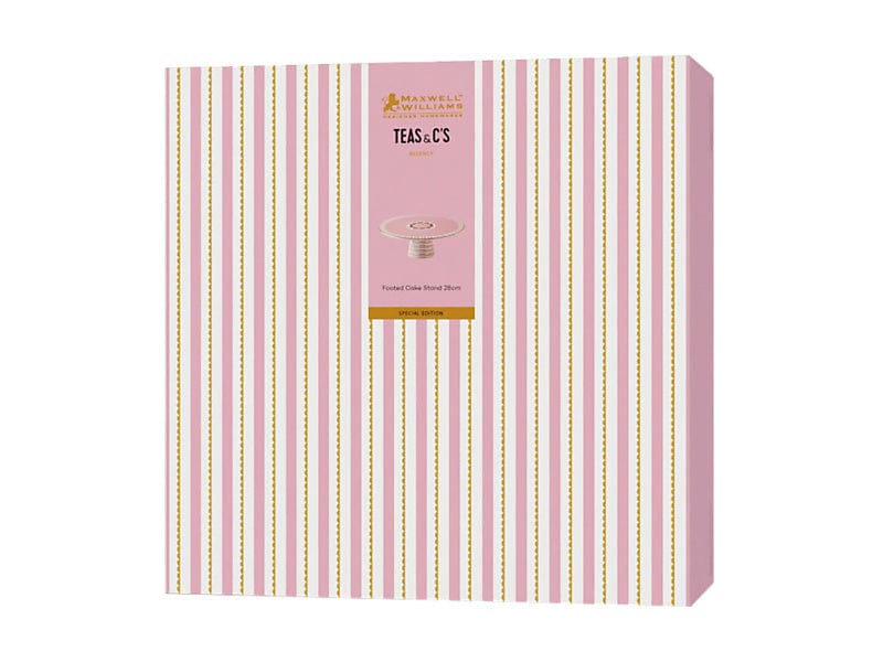 Maxwell & Williams CAKE STAND Maxwell & Williams Teas & C’s Regency Footed Cake Stand Pink 28cm HV0500