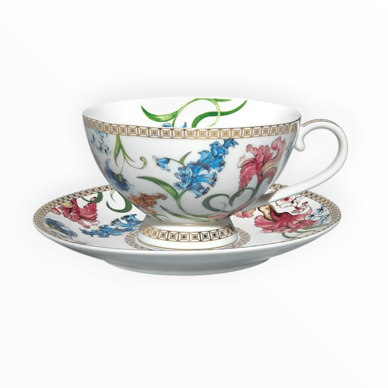 Maxwell & Williams Cup & Saucer Maxwell & Williams Estelle Michaelides Mystique Cup & Saucer 240ml White HV0576G