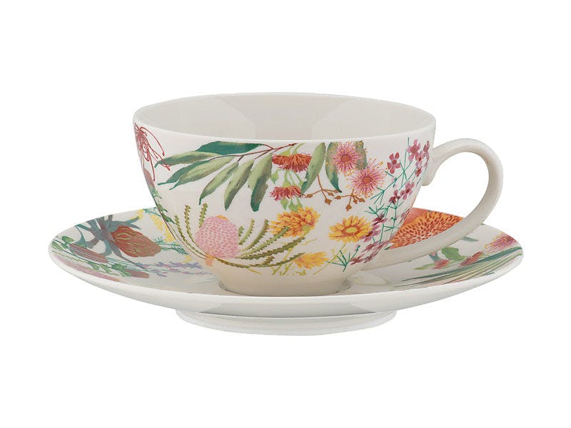 Maxwell & Williams Cup & Saucer Maxwell & Williams Royal Botanic Gardens Coupe Cup & Saucer 200ml II0196 (7396773101657)