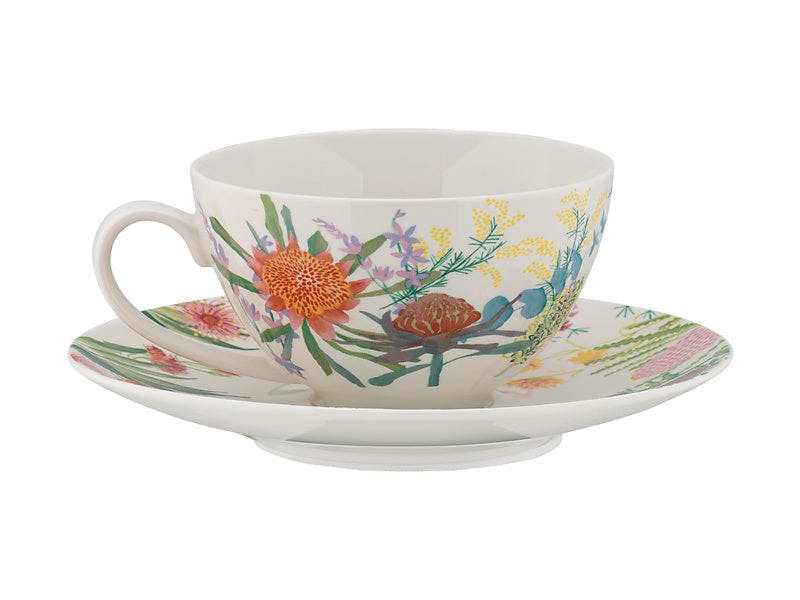 Maxwell & Williams Cup & Saucer Maxwell & Williams Royal Botanic Gardens Coupe Cup & Saucer 200ml II0196 (7396773101657)