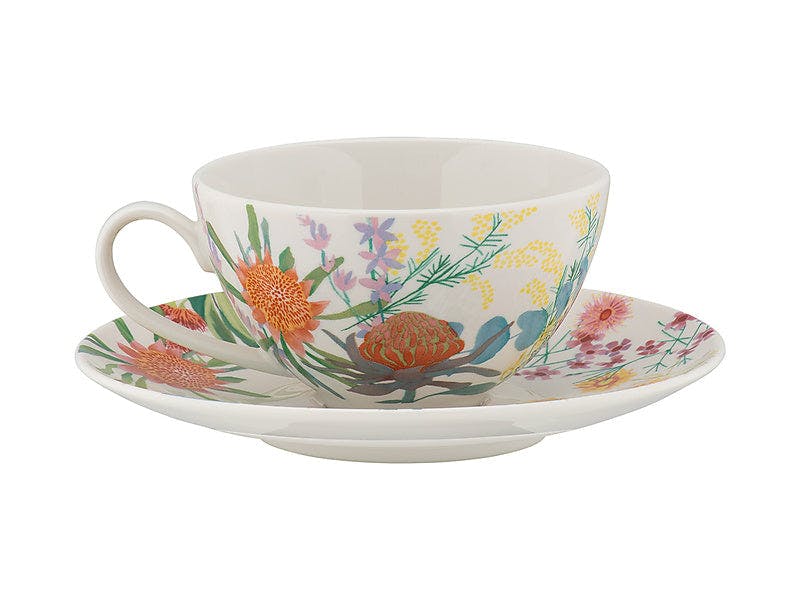 Maxwell & Williams Cup & Saucer Maxwell & Williams Royal Botanic Gardens Coupe Demi Cup & Saucer 100ml II0195 (7396770512985)