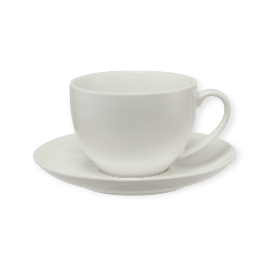 Maxwell & Williams Cup & Saucer Maxwell & Williams White Basics Cup & Saucer 260ml WBA0136