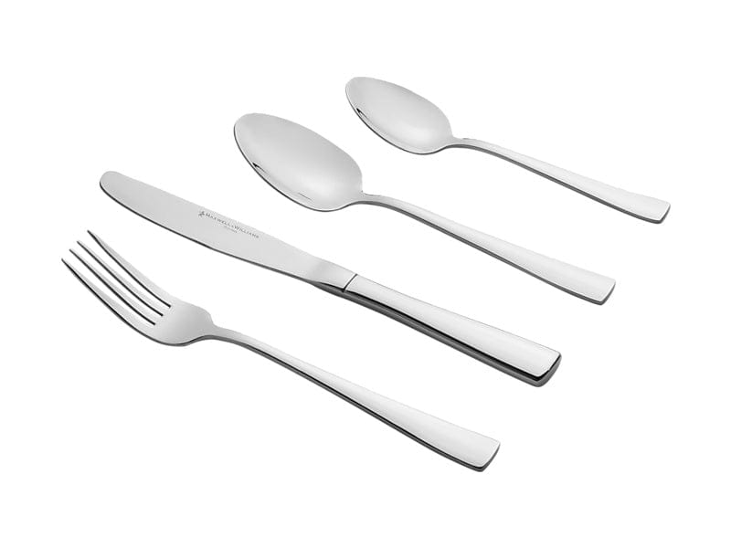 Maxwell & Williams CUTLERY Maxwell & Williams Arden Cutlery Set Stainless Steel 16pc MY0011 (7504623009881)