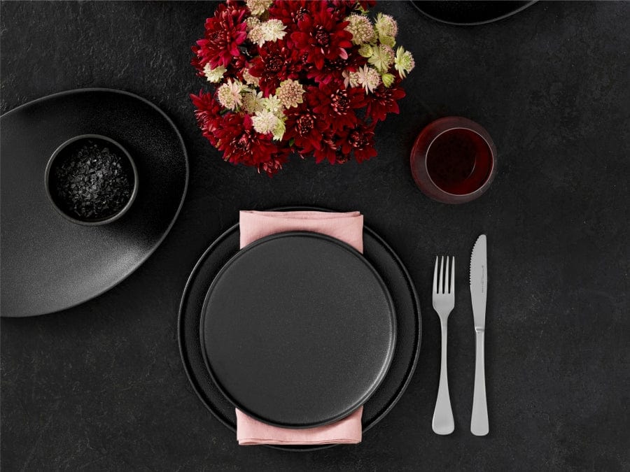 Maxwell & Williams Dinner Plate Maxwell & Williams Caviar High Rim Plate 26.5cm AX0073 (7762702565465)