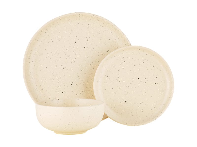Maxwell & Williams Dinner Plate Maxwell & Williams Palette Dinner Set Cream Speckle 12pc MS0066 (7504649093209)