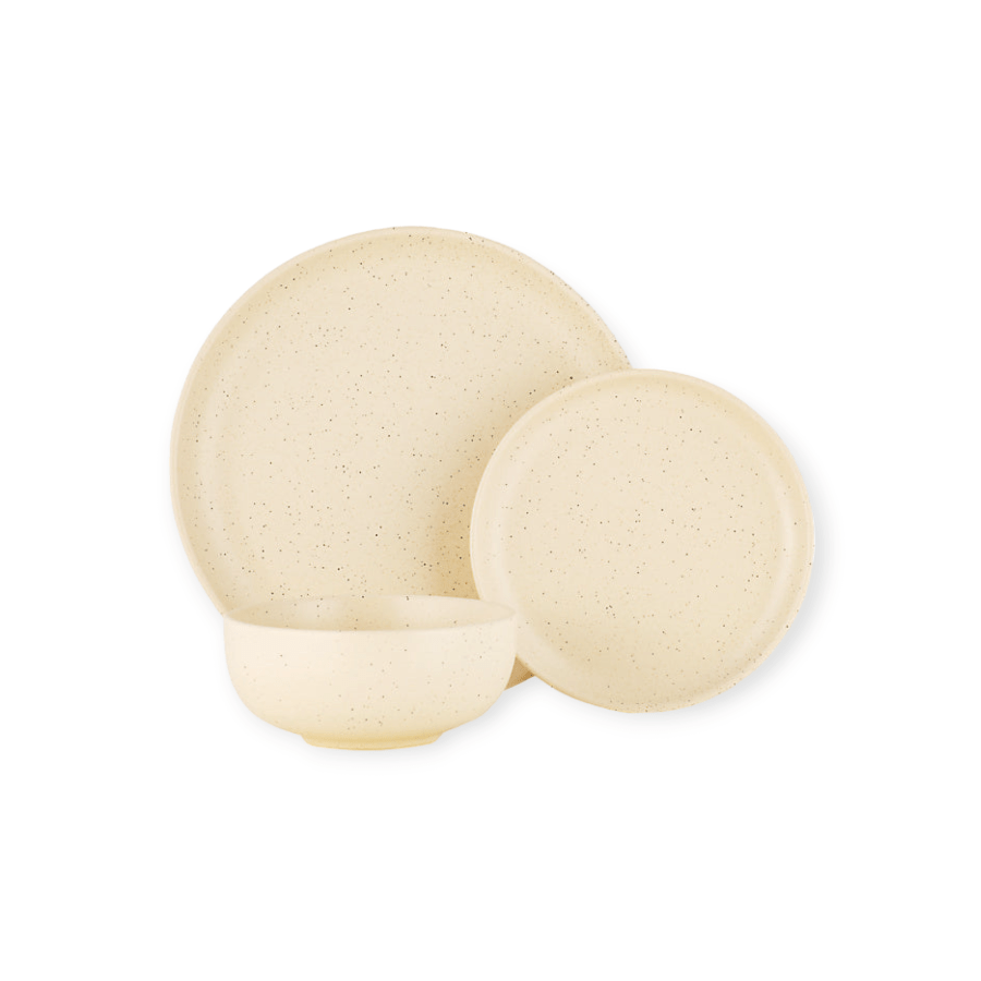 Maxwell & Williams Dinner Plate Maxwell & Williams Palette Dinner Set Cream Speckle 12pc MS0066 (7504649093209)