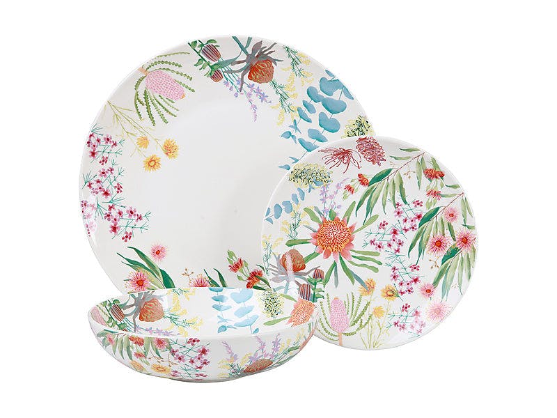 Maxwell & Williams Dinner Plate Maxwell & Williams Royal Botanic Gardens Coupe Dinner Set 12pc II0198 (7396769136729)