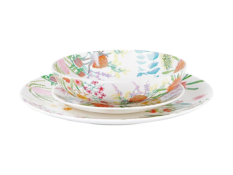 Maxwell & Williams Dinner Plate Maxwell & Williams Royal Botanic Gardens Coupe Dinner Set 12pc II0198 (7396769136729)