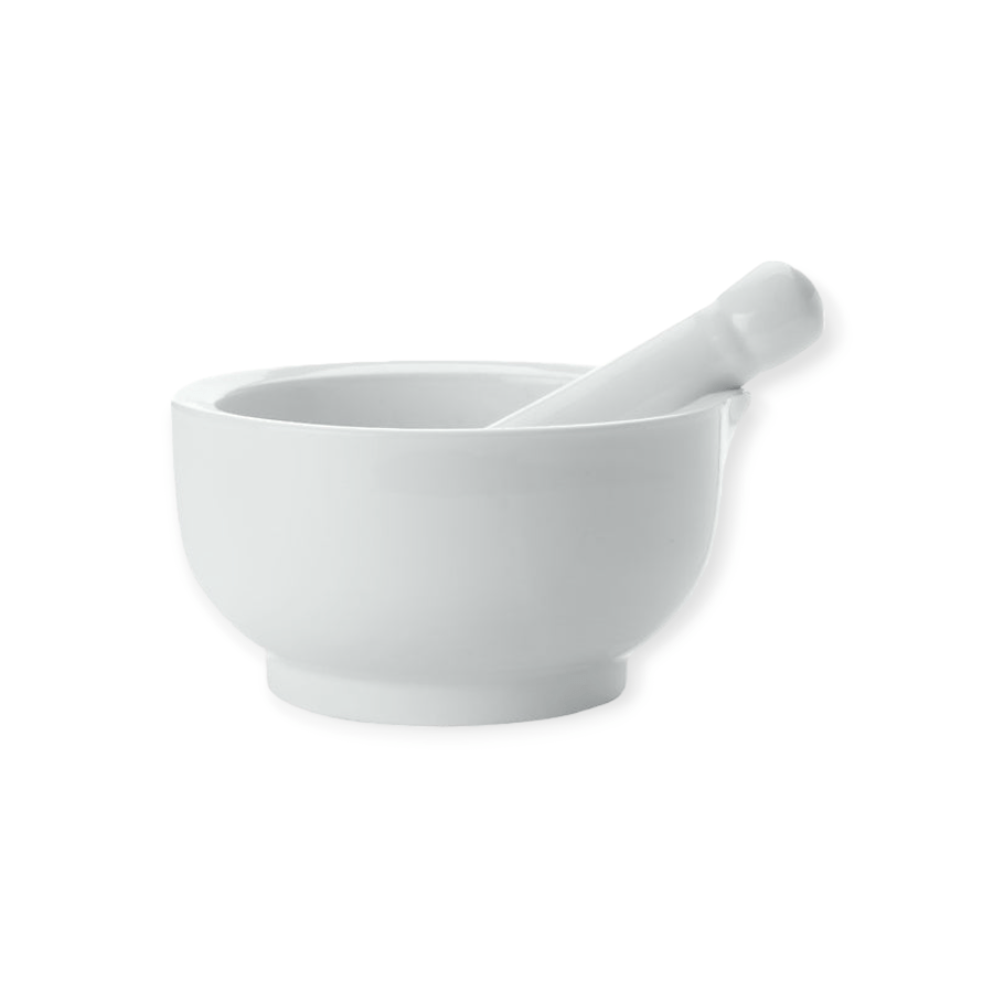 Maxwell & Williams Dinner Plate Maxwell & Williams White Basics Mortar & Pestle 12cm AA1671 (7504888397913)
