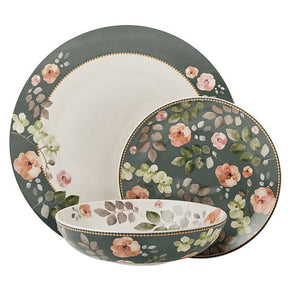 Maxwell & Williams Dinner Set Maxwell & Williams Arcadia Coupe Dinner Set Green 12 Piece YD0036