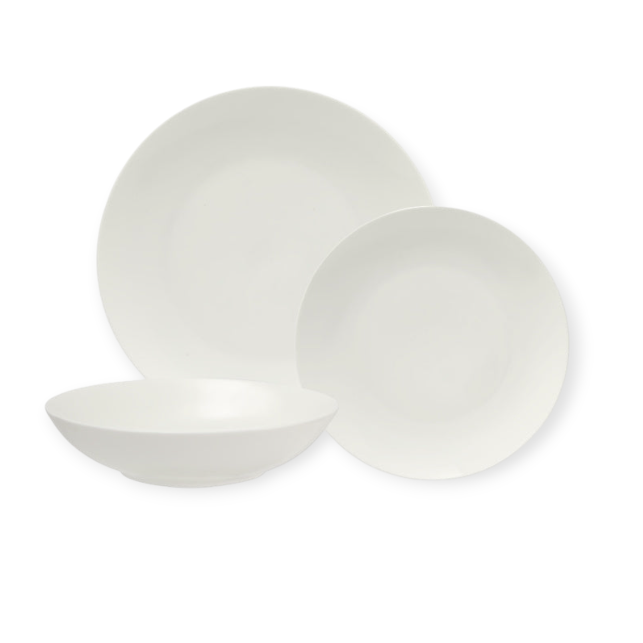 Maxwell & Williams Dinner Set Maxwell & Williams White Basics Dinner Set 12 Piece WBA0147