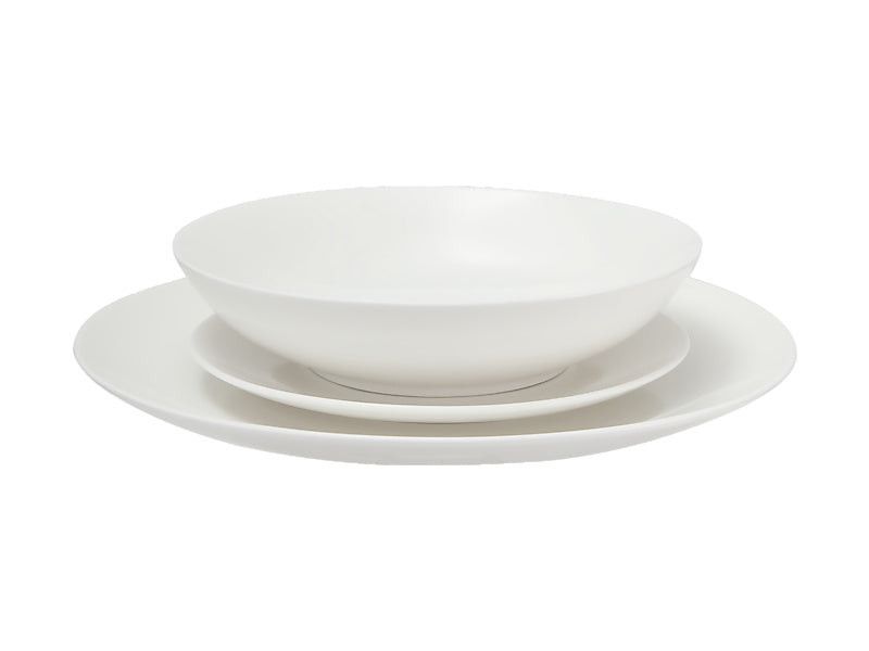 Maxwell & Williams Dinner Set Maxwell & Williams White Basics Dinner Set 12 Piece WBA0147