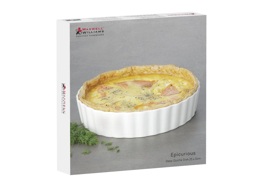 Maxwell & Williams DISH Maxwell & Williams Epicurious Deep Quiche Dish 24x5cm AW0267 (6937495175257)