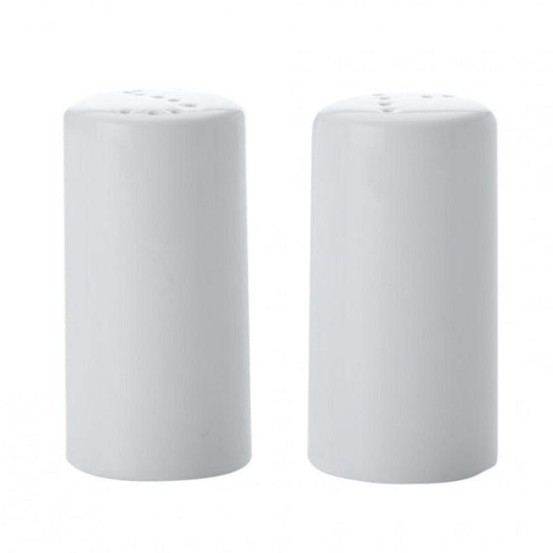 Maxwell & Williams Divided Maxwell & Williams White Basics Cylindrical Salt & Pepper AA1125