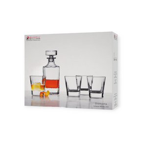 Maxwell & Williams Glasses Maxwell & Williams Diamante Whiskey Set 5pc MQ0005 (7640684920921)