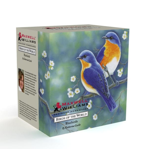 Maxwell & Williams MUG Maxwell & Williams Birds of the World Katherine Castle Mug 300ML Bluebirds
