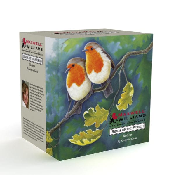 Maxwell & Williams MUG Maxwell & Williams Birds of the World Katherine Castle Mug 300ML Robins