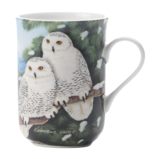 Maxwell & Williams MUG Maxwell & Williams Birds of the World Katherine Castle Mug 300ML Snowy Owls