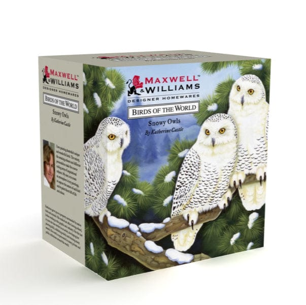Maxwell & Williams MUG Maxwell & Williams Birds of the World Katherine Castle Mug 300ML Snowy Owls