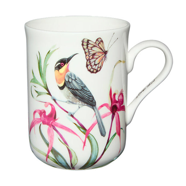 Maxwell & Williams MUG Maxwell & Williams Eloise Short Lyric Mug Spinebill Honeyeater 330ml YD0220
